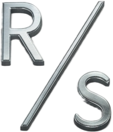 Richter Signatures — brushed steel R/S logo